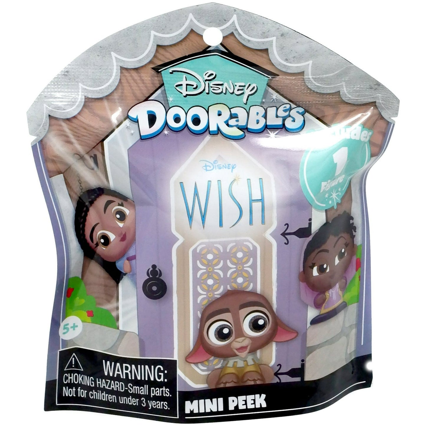Disney Wish Mini Peek Mystery Pack (1 RANDOM Figure)