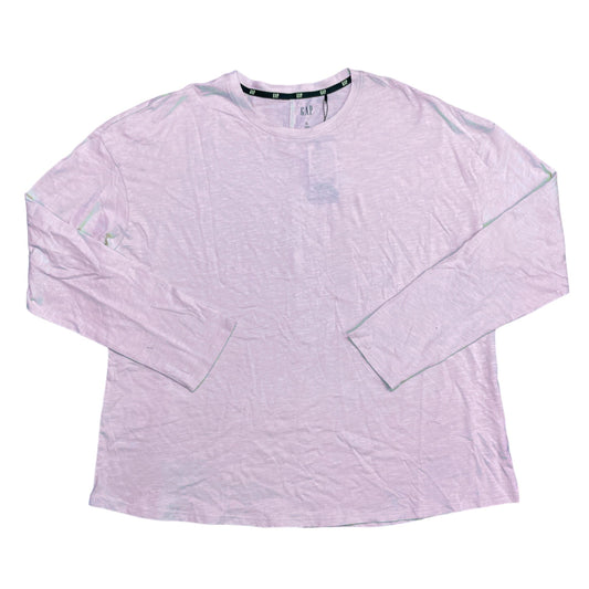 GAP Women's Long Sleeve Crew Neck Slub Jersey Tee