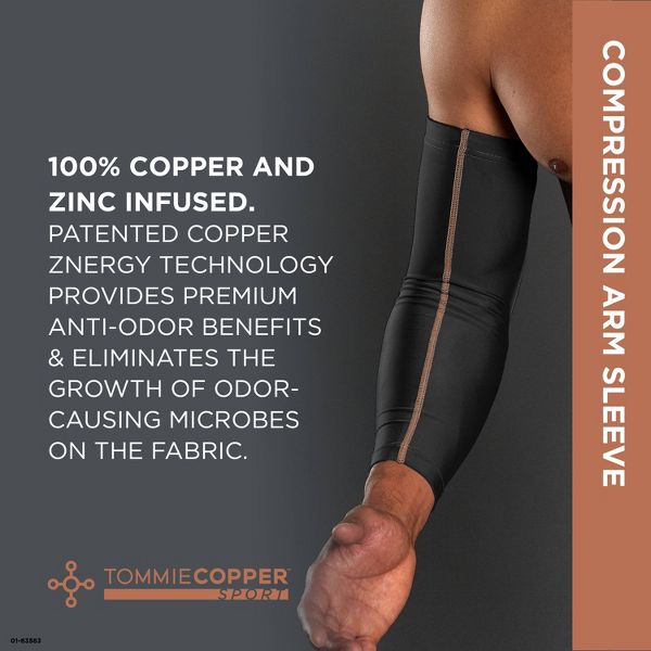 Tommie Copper Compression Arm Support Sleeve - Size: L/XL