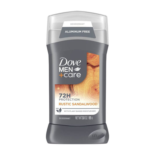 Dove Men+Care 72hr Deodorant Stick - Rustic Sandalwood - Aluminum-Free - 3oz