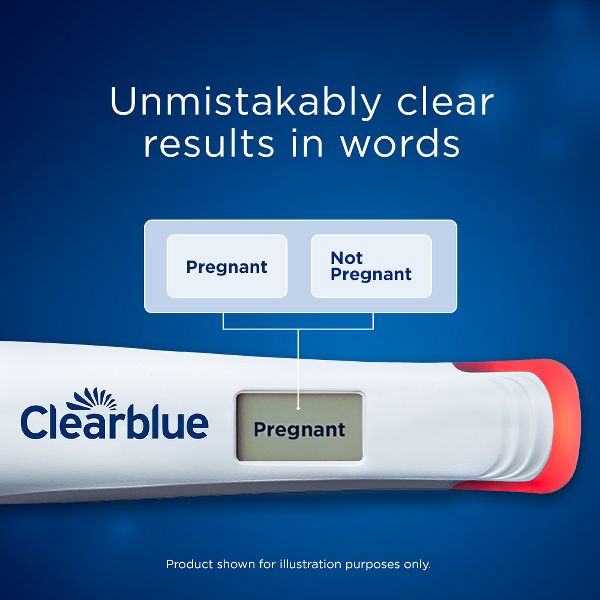 Clearblue Digital Pregnancy Test - (3 Tests)