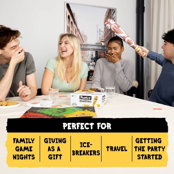 Poetry for Neanderthals Game by Exploding Kittens