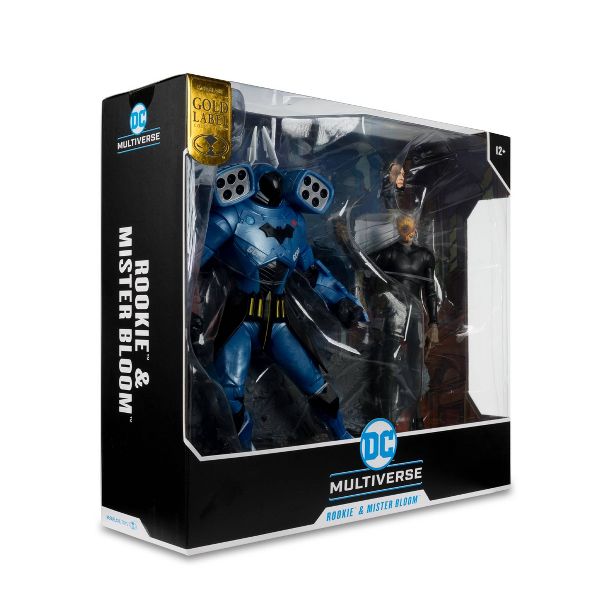 McFarlane Toys DC Multiverse Rookie Batman End Game & Mr. Bloom Gold Label 7" Action Figures - 2pk