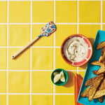 2pc Silicone Mini Spatula Set Teal/Print - Tabitha Brown for Target