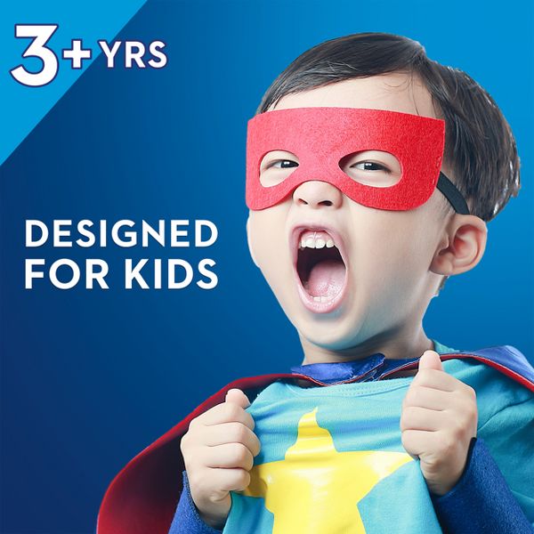 Oral-B Kids Electric Toothbrush with Sensitive Brush Head and Timer, for Kids 3+