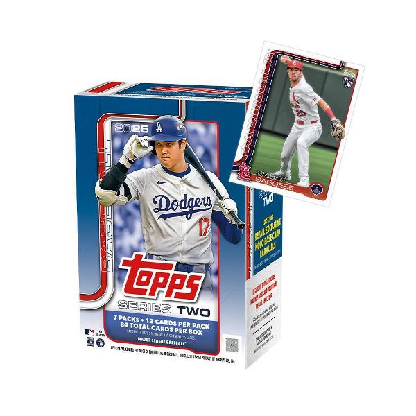 2025 Topps MLB Series Two Baseball Trading Card Value Box