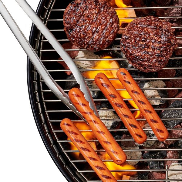 OXO Grilling Turner and Tong Set: Stainless Steel Grill Tools & Utensils, Rust-Resistant, Dishwasher-Safe, 2-Piece Set