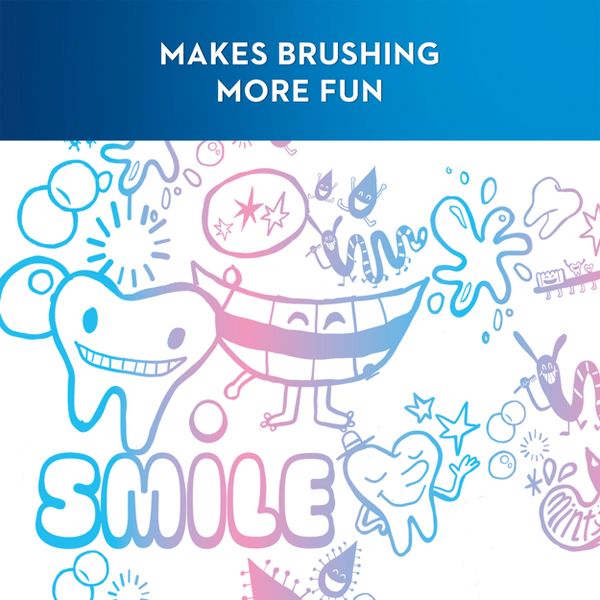 Oral-B Kids Electric Toothbrush with Sensitive Brush Head and Timer, for Kids 3+