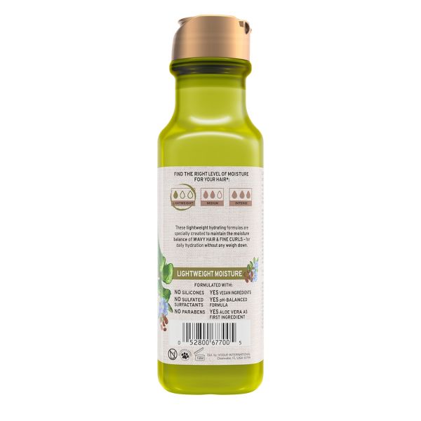 Maui Moisture Lightweight Curls + Flaxseed Shampoo, Paraben Free, Silicone Free - 13 fl oz