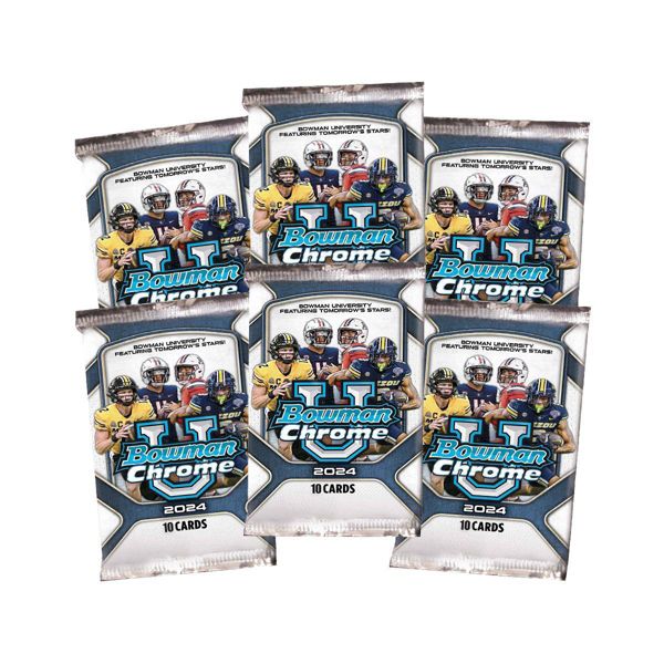 2024 NFL Bowman Chrome University Football Mega Box