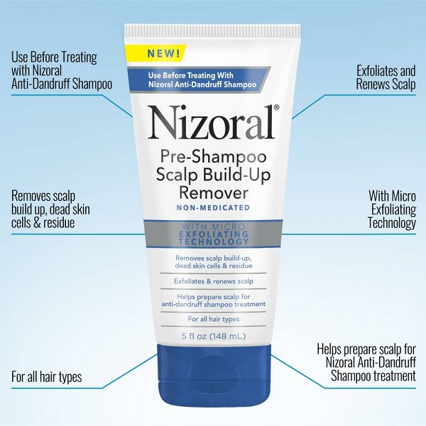 Nizoral Pre-Shampoo Scalp Build-Up Remover - 5 fl oz