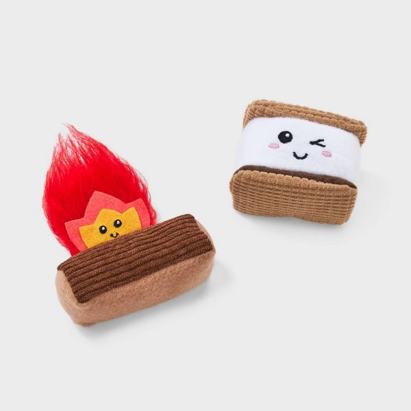 Smores N Fire Cat Toy Set - 2pk - Boots & Barkley™