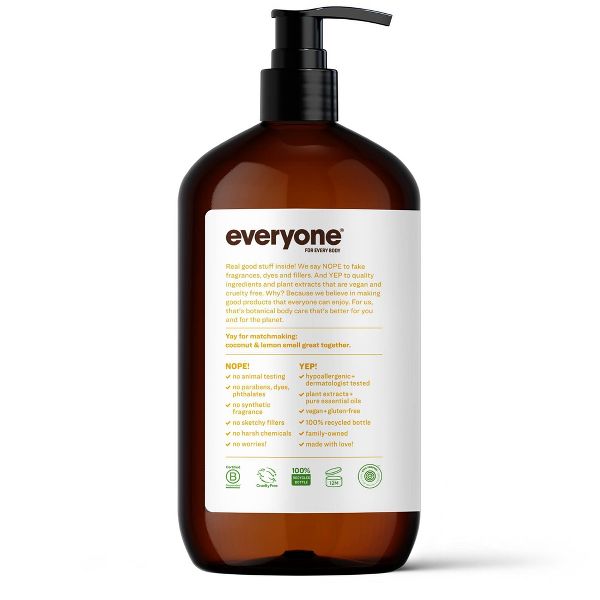 Everyone 3-in-1 Body Wash - Coconut Lemon - 32 fl oz