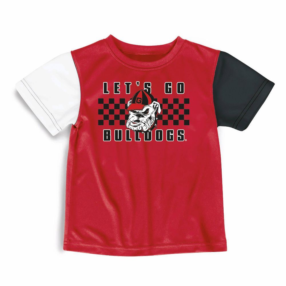 NCAA Georgia Bulldogs Toddler Boys' T-Shirt and Shorts Set