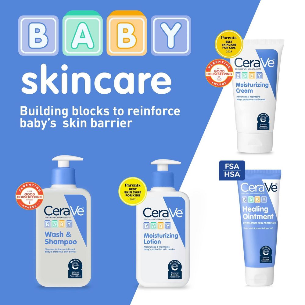 CeraVe Baby Body Gentle Moisturizing Body Cream Fragrance-Free - 5 fl oz