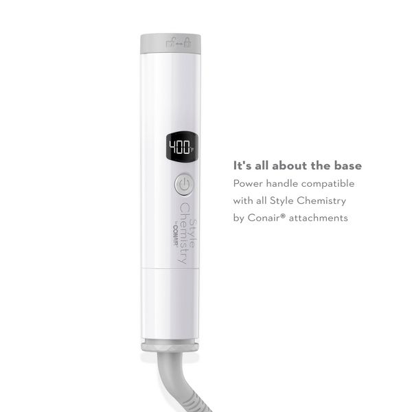 Conair Style Chemistry Flat Iron Attachment For Use With Style Chemistry Starter Kit Power Handle - 1"