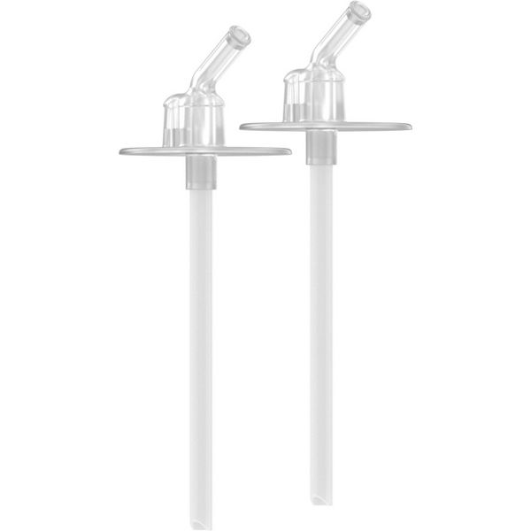 Thermos 12oz Water Bottle Replacement Straws (2) Complete Straws