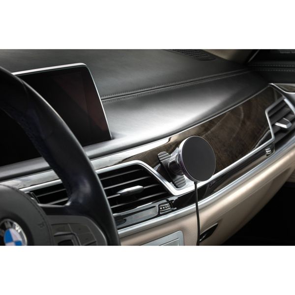 Scosche MagicMount Charge Pro Qi2 2-in-1 Vent/Dash Car Mount - Black
