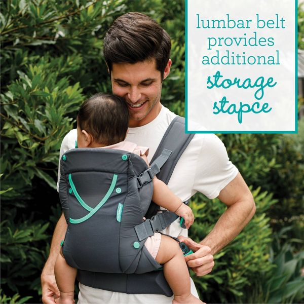 Infantino Carry On Active Baby Carrier - Gray