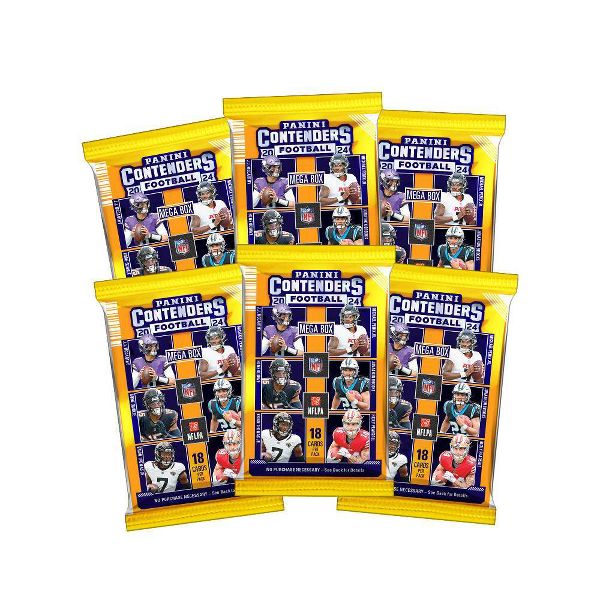 2024 Panini Contenders Football Trading Card Mega Box