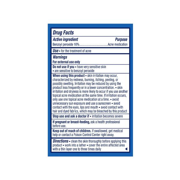 PanOxyl 10% Benzyol Peroxide Acne Cleansing Bar - 1.5oz