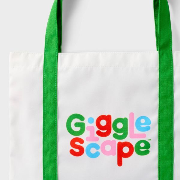 8" Summer Market Tote Stuffed Animal - Gigglescape™: Character Gigglescape Toy, Polyester Material