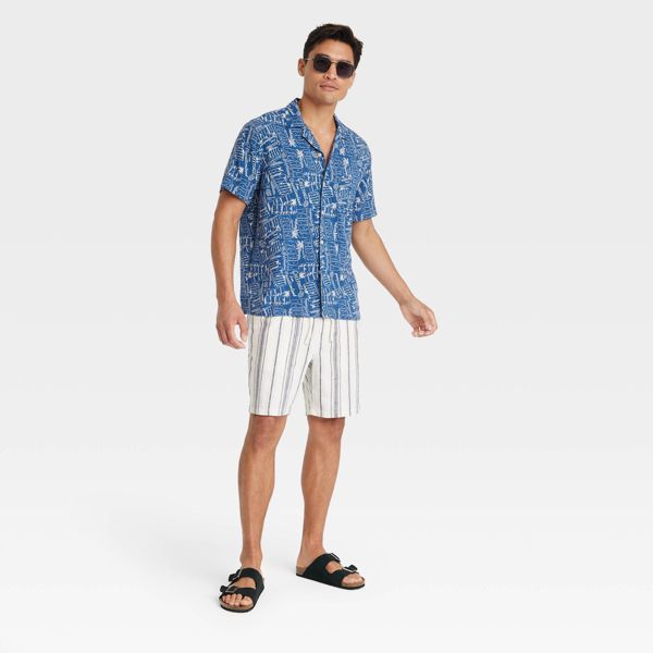 Men's Short Sleeve Button-Down Shirt - XL - Goodfellow & Co™