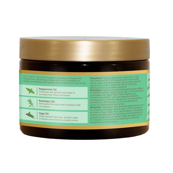 African Pride Feel It Formula Strengthening Mask Hair Treatment - 12oz