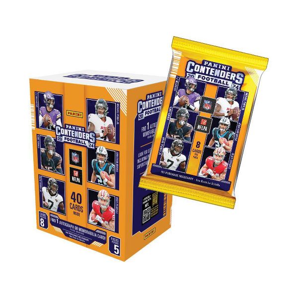 2024 Panini NFL Contenders Football Trading Card Blaster Box