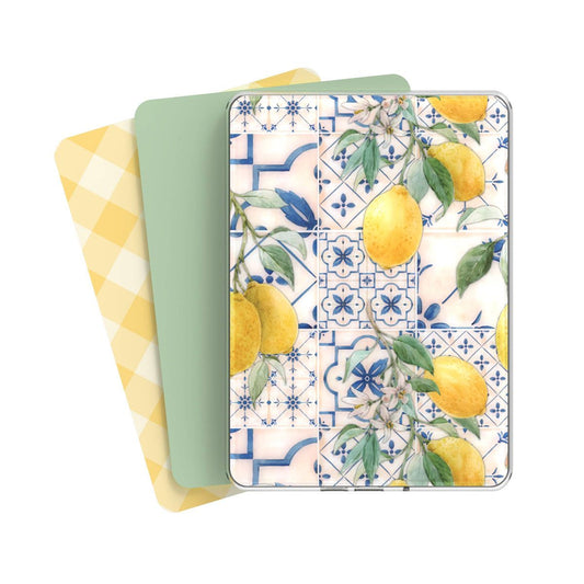 GEMS E-Reader 6.8" Clear Case - Summer Inserts: Abstract TPU Cover for Kindle Paperwhite