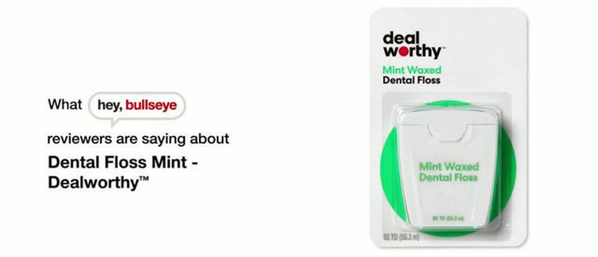 Dental Floss Mint - Dealworthy™