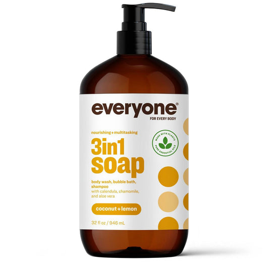 Everyone 3-in-1 Body Wash - Coconut Lemon - 32 fl oz