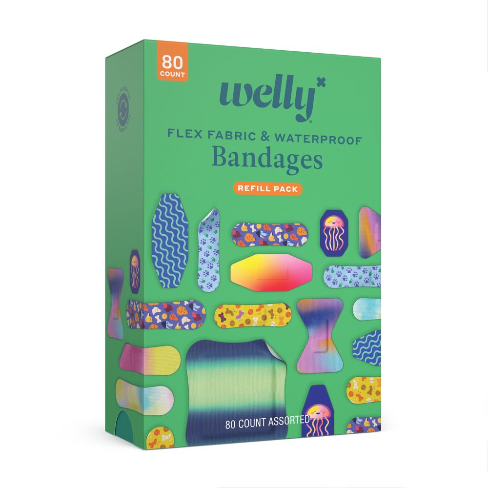 Welly Variety Pack Bandages - 80ct