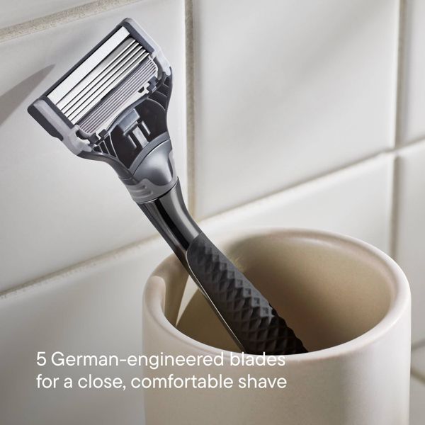 Harry's 5-Blade Men's Razor Blade Refills - 4pk - Compatible with All Harry's and Flamingo Razors