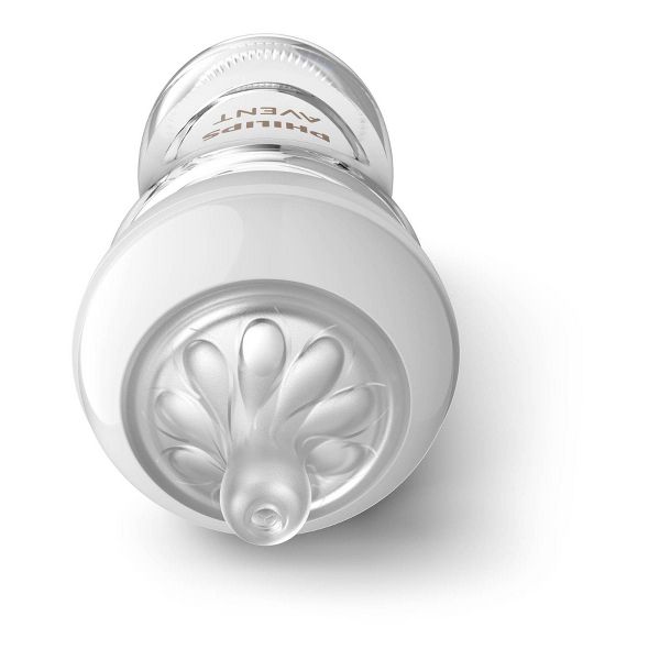 Philips Avent 3pk Glass Natural Baby Bottle with Natural Response Nipple - Clear - 8oz