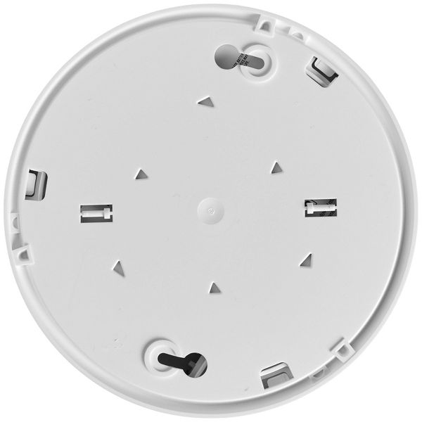 First Alert Alarm Smoke DC Slim SM200: Battery-Operated Smoke Detector, 10-Year Warranty, White, Includes 2 AA Alkaline Batteries