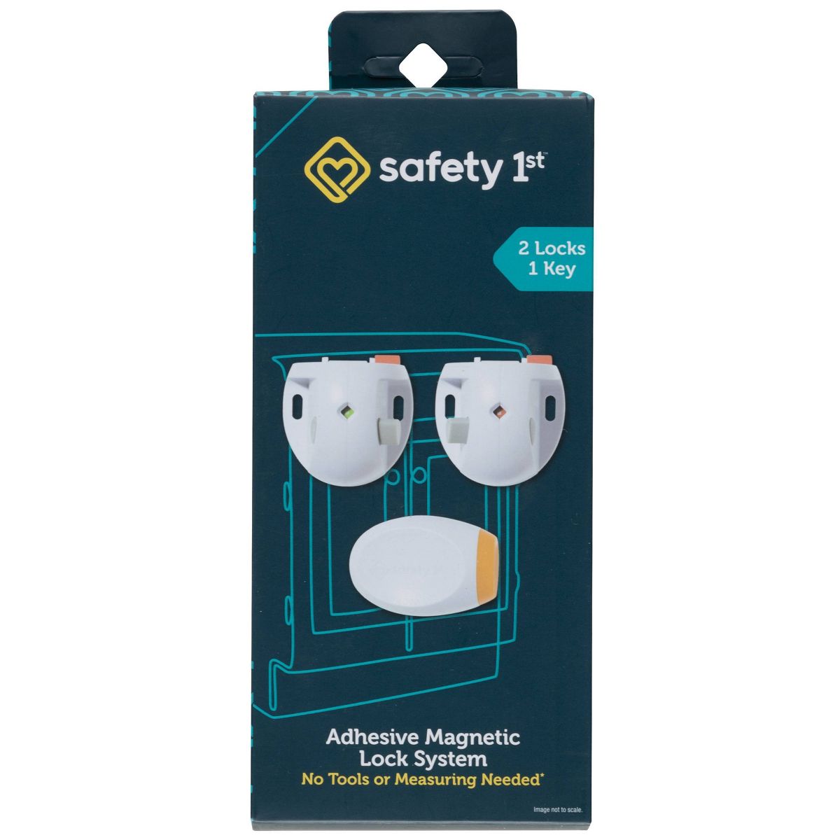 Safety 1st Adhesive Magnetic Lock