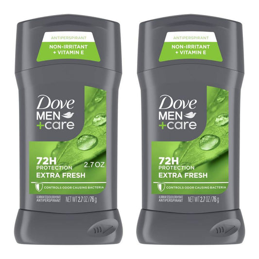 Dove Men+Care 72-Hour Antiperspirant & Deodorant Stick - Extra Fresh - 2.7oz/2ct