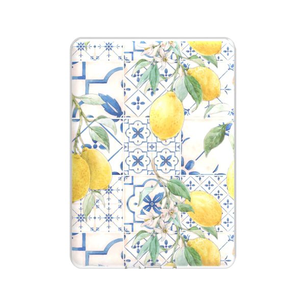 GEMS E-Reader 6.8" Clear Case - Summer Inserts: Abstract TPU Cover for Kindle Paperwhite