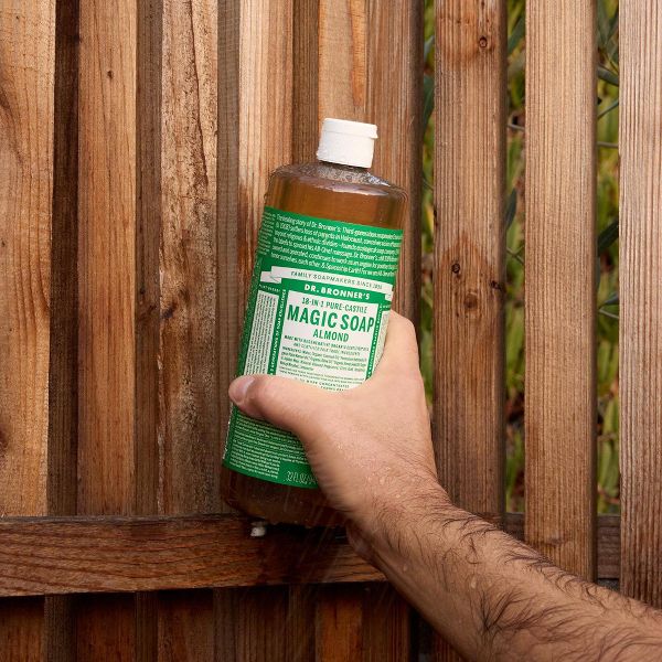 Dr. Bronner's Magic Pure Castile Liquid Soap Bodywash - Almond - 32 fl oz