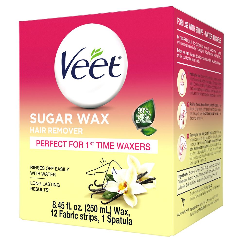 Veet Natural Sugar Waxing Hair Remover