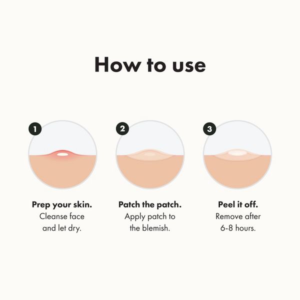 Hero Cosmetics Mighty Patch Original Acne Pimple Patches - 24 Count