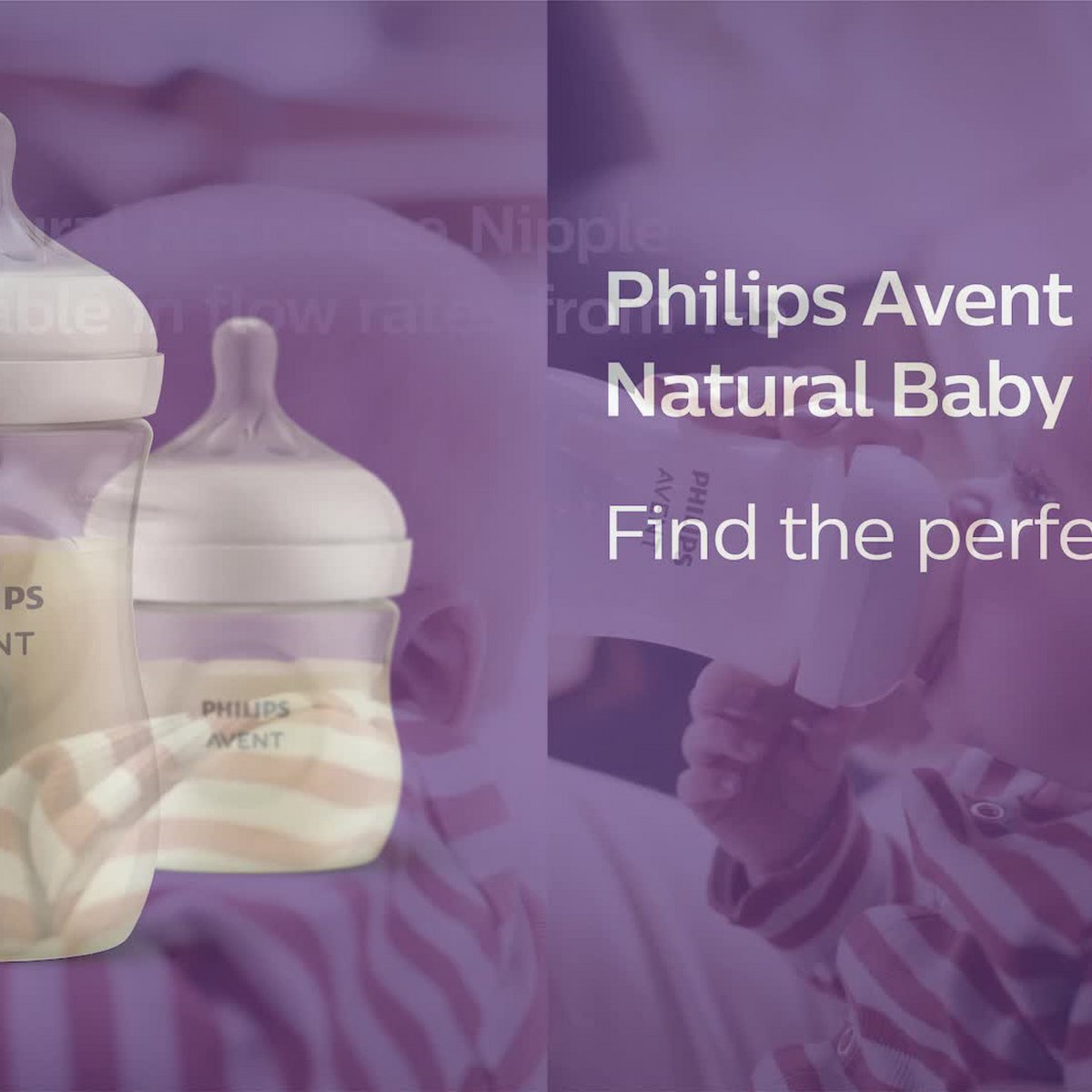 Philips Avent 3pk Glass Natural Baby Bottle with Natural Response Nipple - Clear - 8oz