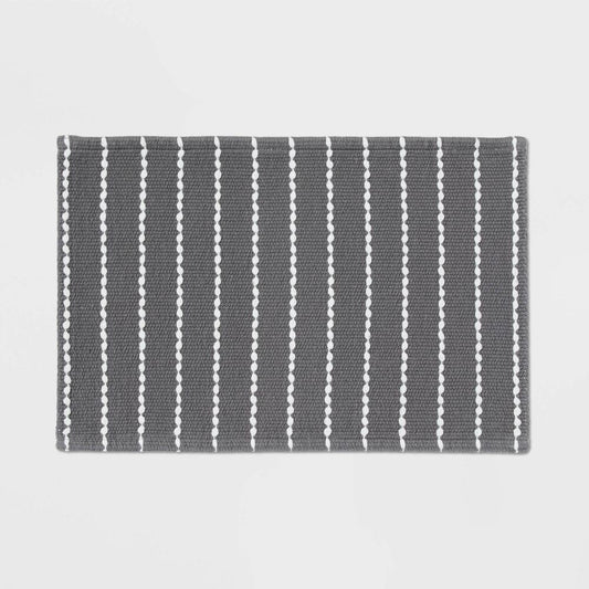 20"x30" Performance Plus Bath Mat - Threshold™ - Dark Grey