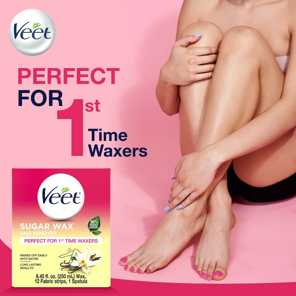 Veet Natural Sugar Waxing Hair Remover
