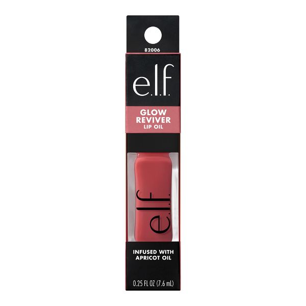 e.l.f. Glow Reviver Lip Oil - 0.25 fl oz - Color: Rose Envy