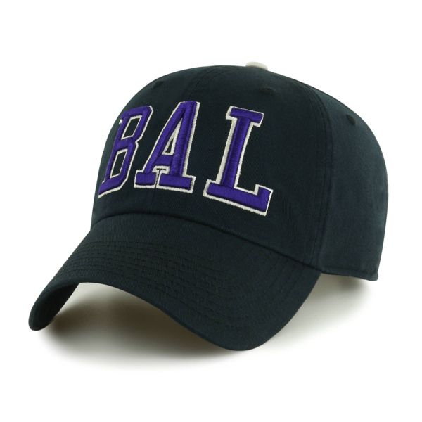 NFL Baltimore Ravens Clique Hat: Team Logo Adjustable Baseball Cap