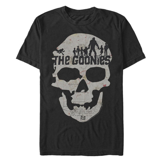 Men's The Goonies Skull Map Logo T-Shirt Size Small