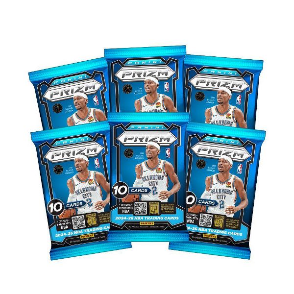 2024-25 Panini NBA Prizm Basketball Trading Card Mega Box