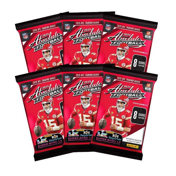 2025 Panini NFL Absolute Football Trading Card Value Box